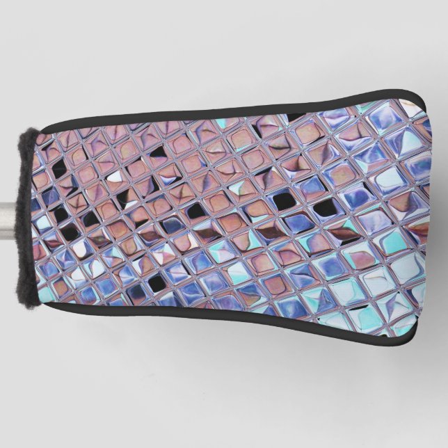 Groovy Disco Ball Mirror Ball Disco Globe Golf Head Cover (Front)