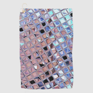 Groovy Disco Ball Mirror Ball Disco Globe Golf Towel