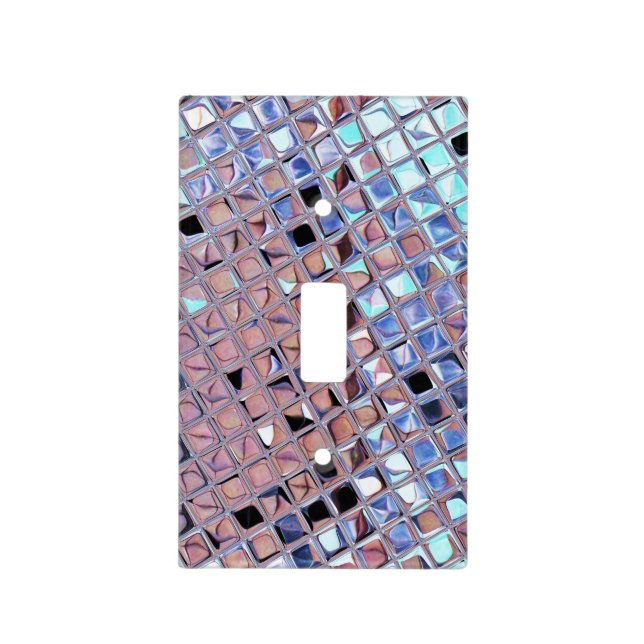 Groovy Disco Ball Mirror Ball Disco Globe Light Switch Cover (Front)