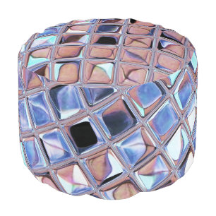 Groovy Disco Ball Mirror Ball Disco Globe Pouf