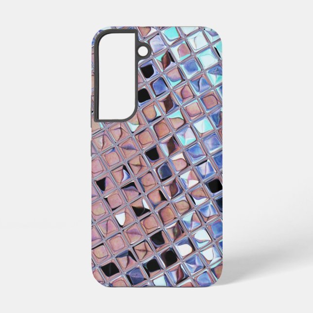 Groovy Disco Ball Mirror Ball Disco Globe Samsung Galaxy Case (Back)