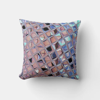 Groovy Disco Ball Mirror Ball Disco Globe Throw Pillow