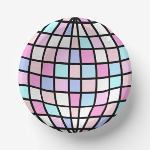 Groovy Disco Ball Paper Bowls