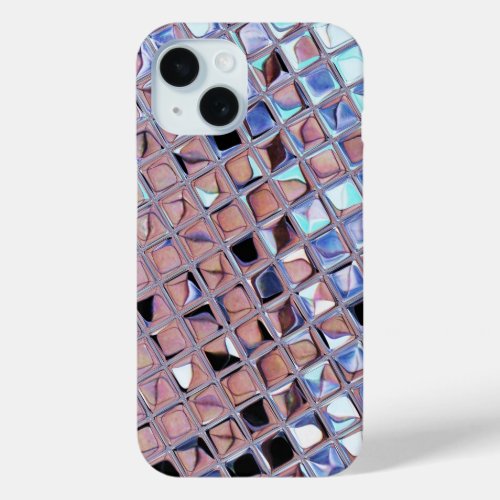 Groovy Disco Mirror Ball for Dance Party iPhone 15 Case