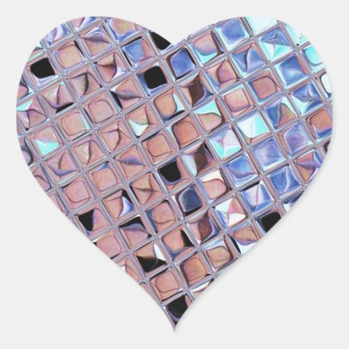 Groovy Disco Mirror Ball for Dance Party Heart Sticker