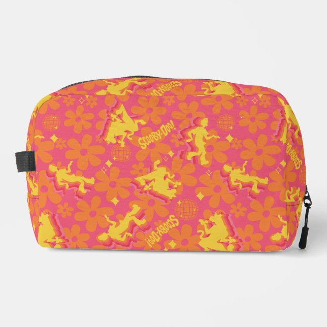 Groovy Disco Scooby-Doo Pattern Dopp Kit (Front)