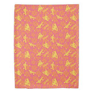 Groovy Disco Scooby-Doo Pattern Duvet Cover