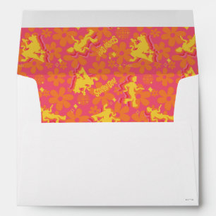 Groovy Disco Scooby-Doo Pattern Envelope