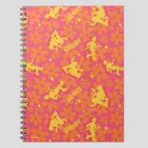 Groovy Disco Scooby-Doo Pattern Notebook