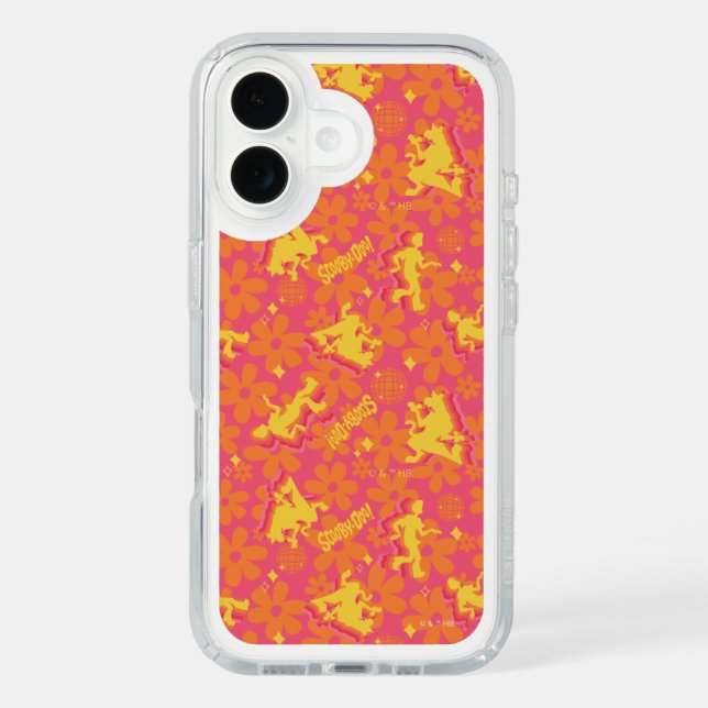 Groovy Disco Scooby-Doo Pattern Speck iPhone Case (Front)