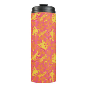 Groovy Disco Scooby-Doo Pattern Thermal Tumbler