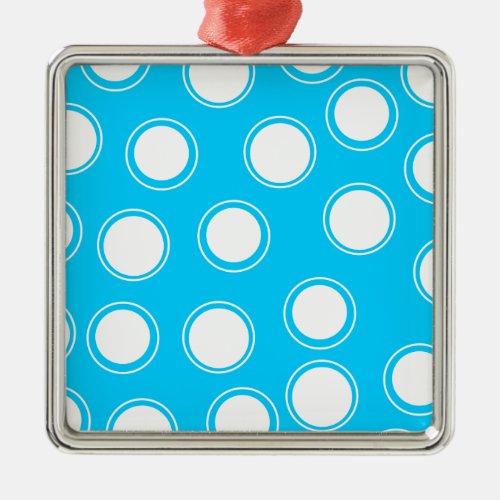 Groovy Dots 1  SonoLeTre Metal Ornament