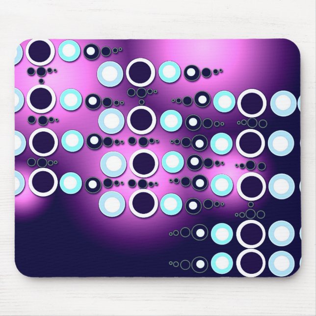 Groovy Dots Mousepad (Front)
