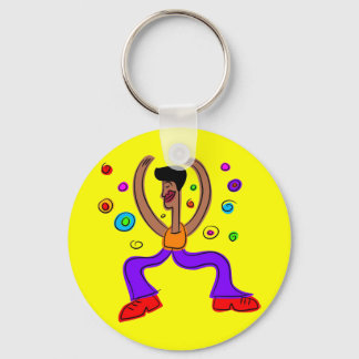 groovy dude keychain