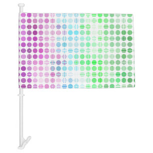 Groovy Eclectic Boho Abstract Toric Pride Flag