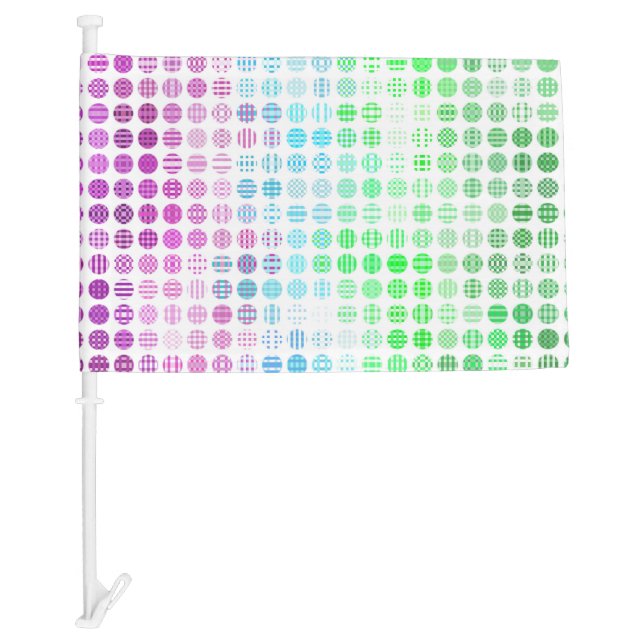 Groovy Eclectic Boho Abstract Toric Pride Flag (Front)