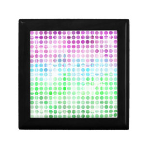 Groovy Eclectic Boho Abstract Toric Pride Flag Gift Box
