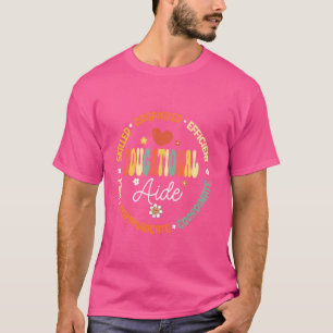 Groovy Educational Aide Assistant Paraprofessional T-Shirt