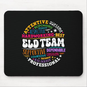 Groovy Eld Team Crew English Language Development Mouse Pad