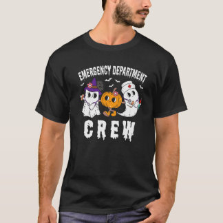 Groovy Emergency Department Crew Funny ER Nurse Ha T-Shirt