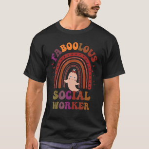 Groovy FABOOLOUS SOCIAL WORKER Costume This Is My T-Shirt