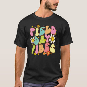 Groovy Field Day 2023  Field Day Vibes Teacher Boy T-Shirt