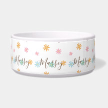 Groovy Floral Name Pattern     