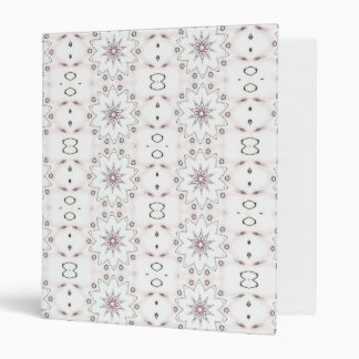 groovy floral pattern binder