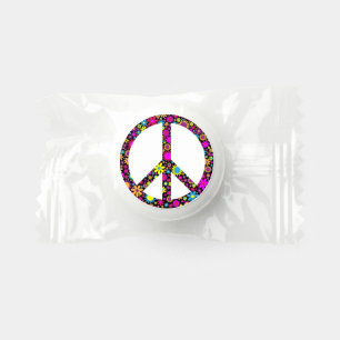 GROOVY FLORAL PEACE SIGN LIFE SAVER® MINTS