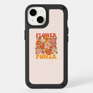 Groovy Flower Power Graphic Speck iPhone 14 Case
