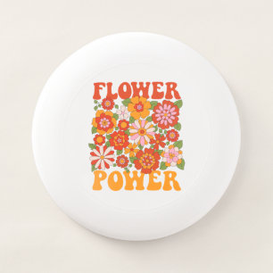 Groovy Flower Power Graphic Wham-O Frisbee