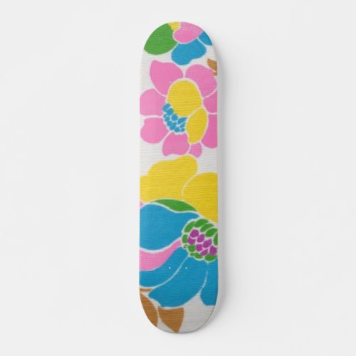 Groovy Flower Power Skateboard