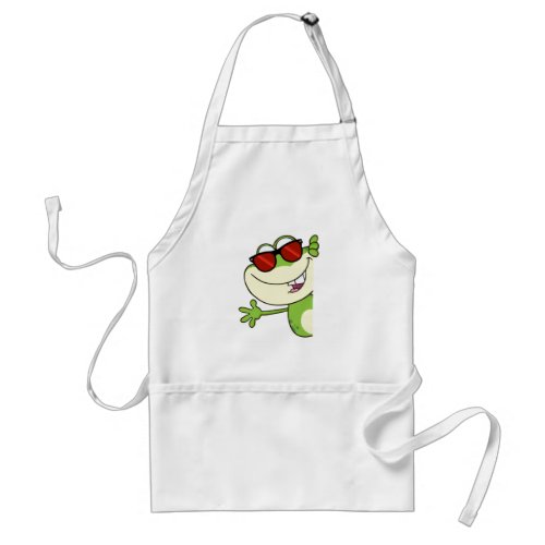 Groovy Frog Adult Apron