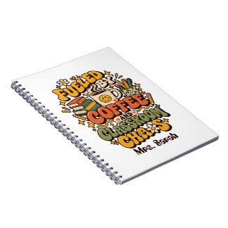 Groovy Fueled By Coffee And Classroom Chaos Teach Notebook