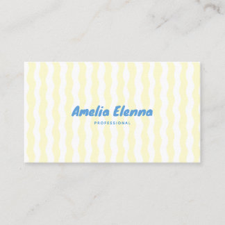 groovy funky soft business card