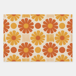 Groovy Garden Wrapping Paper Sheets
