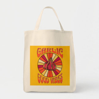 Groovy Garlic Good Vibes Reusable Bag