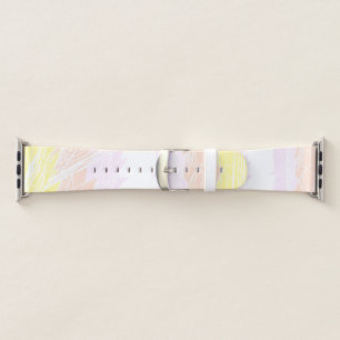 Groovy Geometric Abstract Pangender Pride Flag Apple Watch Band