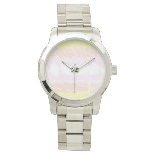 Groovy Geometric Abstract Pangender Pride Flag Watch
