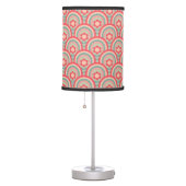 Groovy Geometric Floral Table Lamp (Right)