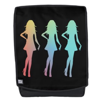 Groovy Girls Backpack by MisfitsEnterprise at Zazzle