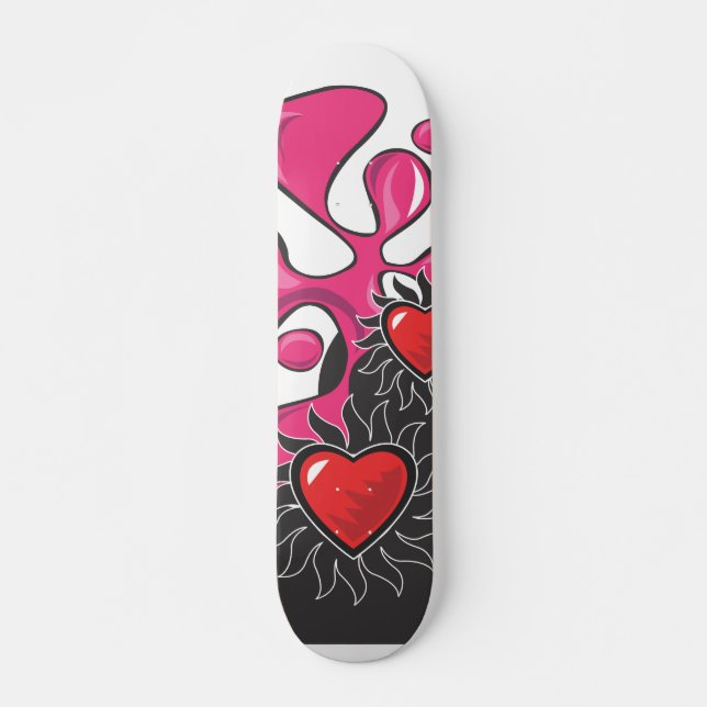Groovy girls skateboard deck (Front)
