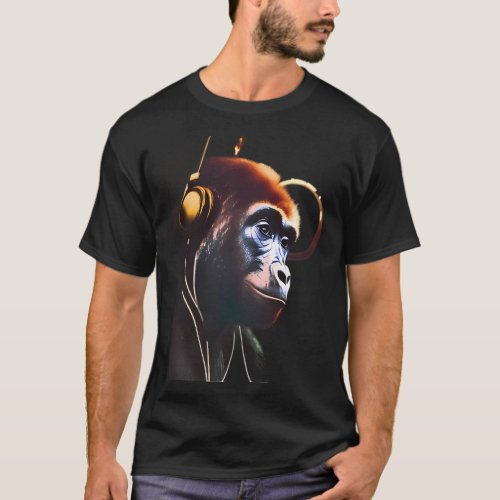 Groovy Gorilla A Musical Adventure T_Shirt