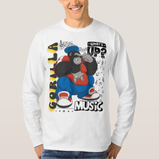 Groovy Gorilla: Hip-Hop Vibes in the Urban Jungle T-Shirt