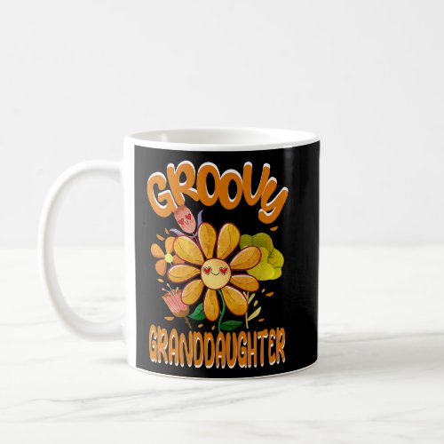 Groovy Granddaughter Family Matching Vintage Famil Coffee Mug