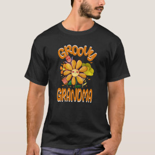 Groovy Grandma Family Matching Vintage Family Outf T-Shirt
