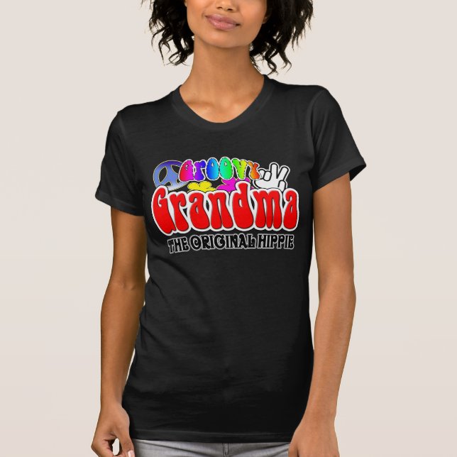 Groovy Grandma Shirt (Front)