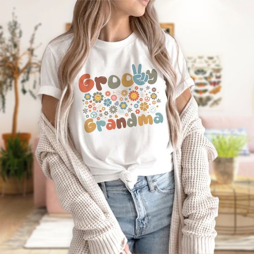 Groovy Grandma Shirt  Funny Grandma Squad 