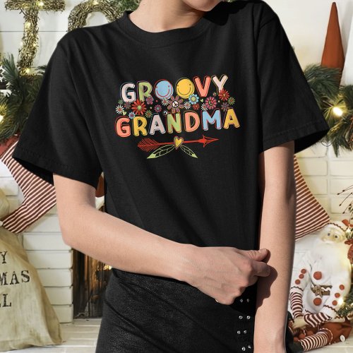 Groovy Grandma ShirtFunny Groovy Grandma T_Shirt