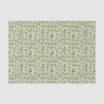 Groovy Green Frogs Hoppin Stick Frog Ribbit Tissue Paper
